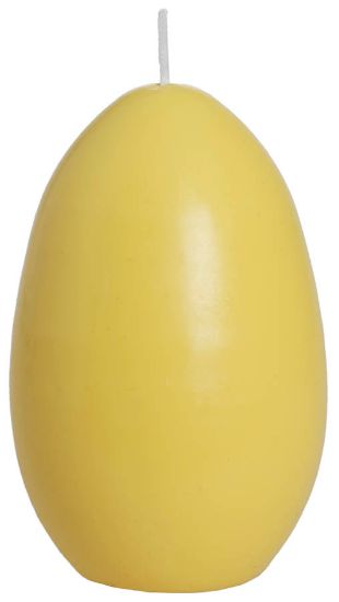 Egg figurlys 12 cm gul