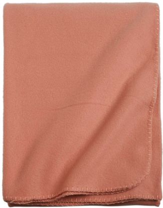 Mys fleecepledd 130x170 korall