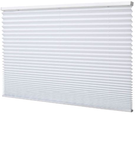 Plisse crush 120X160 hvit