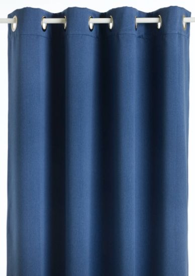 Clark lysdempende 140x160 mørk blå