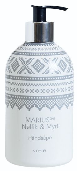 Marius håndsåpe 500 ml grå