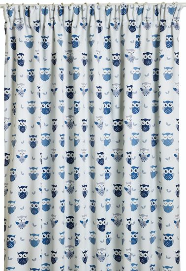 Natta lysdempende 140x160 blå