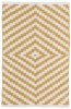 Seven gulvteppe 60x90 gul