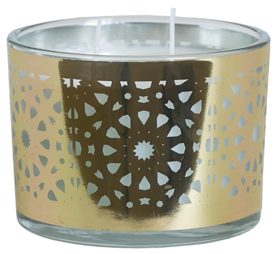 Katty duftlys 2 veker gull