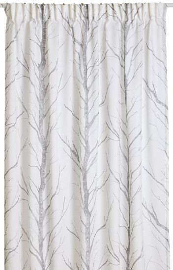 Steen gardin 140x230 grå