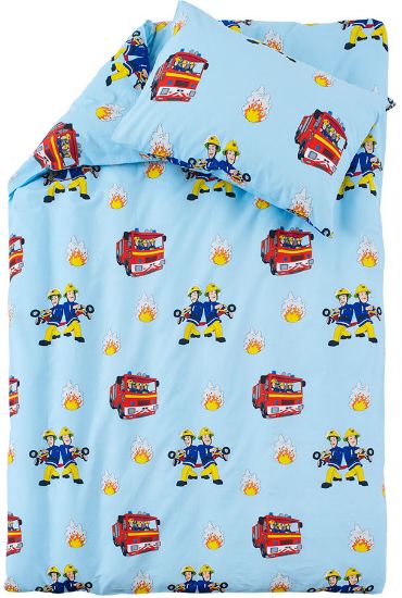 Brannmann Sam sengesett 100x140