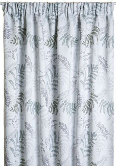 Rod lysdempende gardin 140x160 grønn