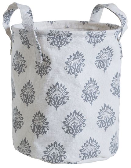 Perotti kurv 25 cm grå