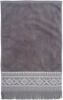 Marius velourhåndkle 40x60 grå