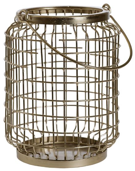 Palome lykt 20 cm gull