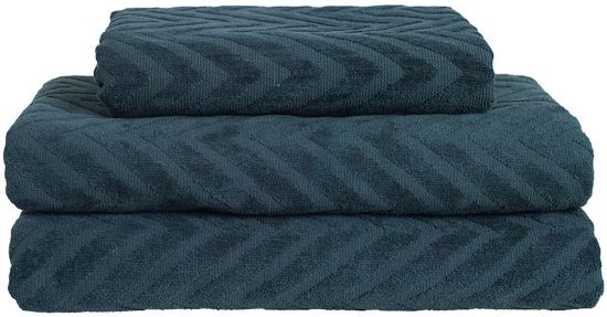 Harper håndkle 70x130 m. grønn