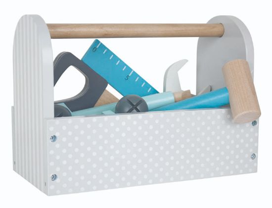 Jabadabado verktøykasse grå