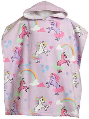 Rainbow poncho 60x120
