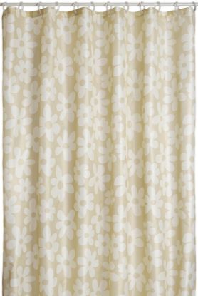 Fiori dusjforheng 180x200 beige