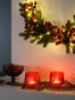 Berries julekrans med LED 40 cm