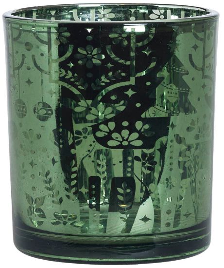 Blitzen telysholder 8 cm grønn