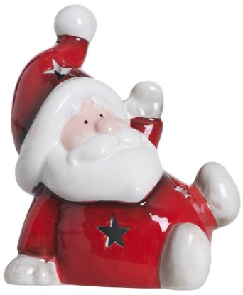Bobby nisse med LED-lys 14 cm