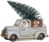 Herby bil med LED-lys 15 cm