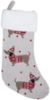 Dido julestrømpe 50 cm cream
