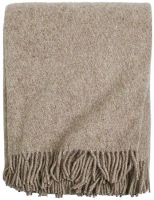 Aspen ullpledd 130×170 beige