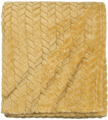 Emery pledd 130x170 oker