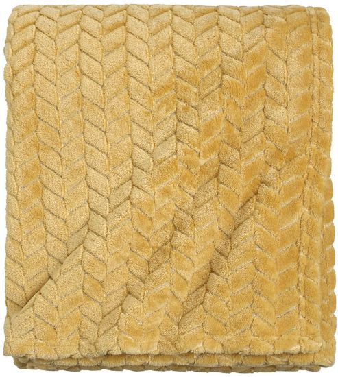 Emery pledd 130x170 oker