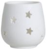 Stars telysholder 8 cm hvit