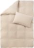 Marna musselinsengesett 140x200 beige