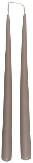 Bliss 2pk stakelys 30 cm beige