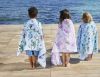 Rainbow poncho 60x120