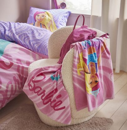 Barbie mermaid håndkle 70x140