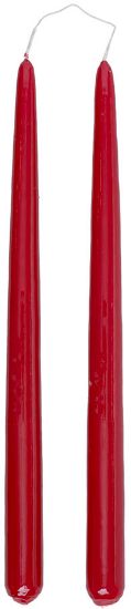 Bliss 2pk stakelys 30 cm rød