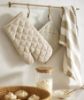 Sevilla kjøkkenhåndkle lys beige