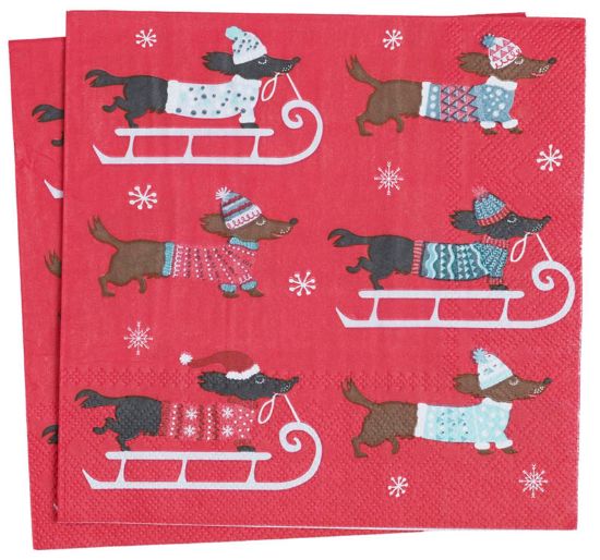 Woof serviett 33x33