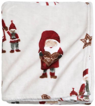 Tomte pledd 130x170 beige