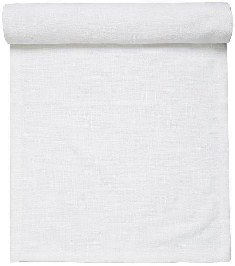 Erle bordløper 40x120 offwhite