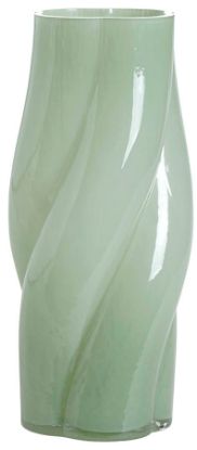 Tweex vase 25 cm grønn