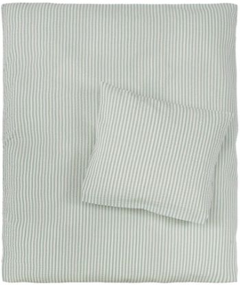 Lykke kreppsengesett 80x100 grønn