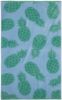 Glyfada strandhåndkle 90x150 blå/grønn