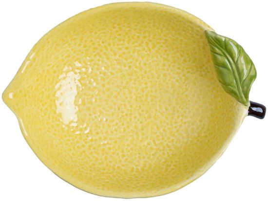 Lemon skål 16 cm gul