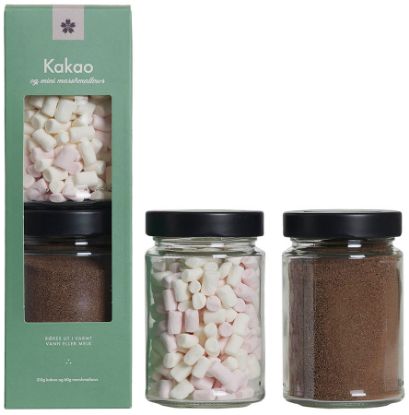 Kakaotårn gaveeske m/kakao og marshmallows