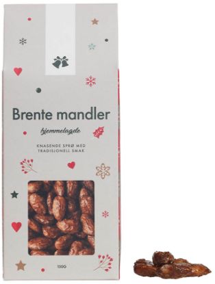 Pax brente julemandler 150 g