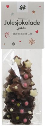 Pax belgisk sjokolade juletrær