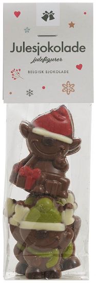 Pax belgisk sjokolade julefigurer