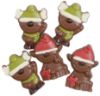 Pax belgisk sjokolade julefigurer