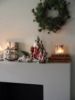 Julestemning nissefigur med LED-lys 31 cm