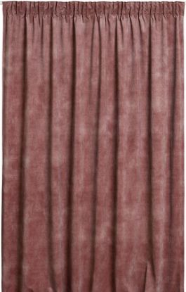 Zelda gardin 140x230 mørk blush