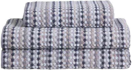 Santigo håndkle 50x90 grå