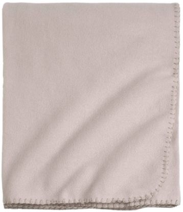 Mys fleecepledd 130x170 beige