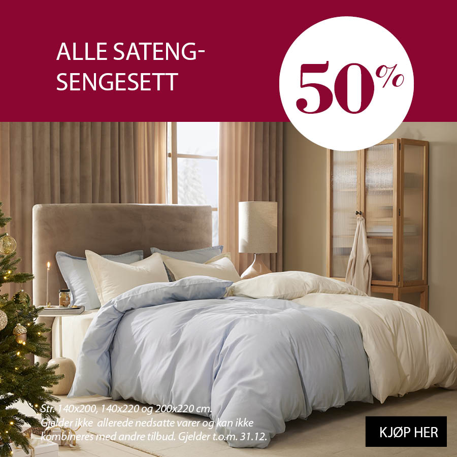 Satengsengesett 50%